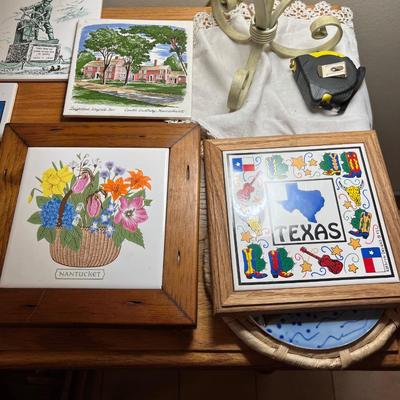 Sale Photo Thumbnail #216: Lot of Ceramic Tile Trivets