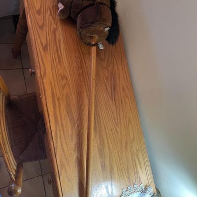 Sale Photo Thumbnail #217: Hobby Horse/Stick Horse with Stuffed Horse Head on a Long Stick  A&A Plush Inc
Approximately 38" Long