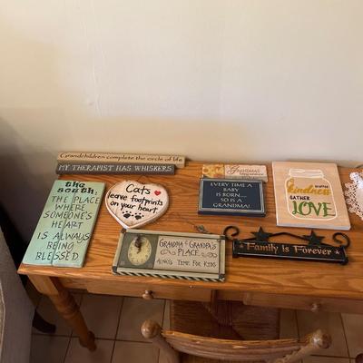 Sale Photo Thumbnail #220: Lot of Signs