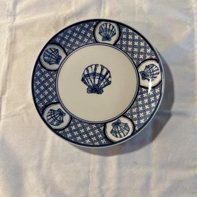 Sale Photo Thumbnail #241: Sea Shell Design Decorative Plate  10.25' Wide