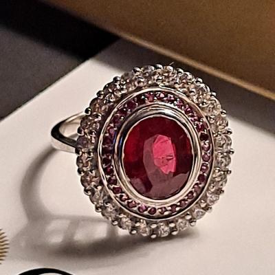 GIA CERTIFIED LAB GROWN RUBY & SAPPHIRE $1000