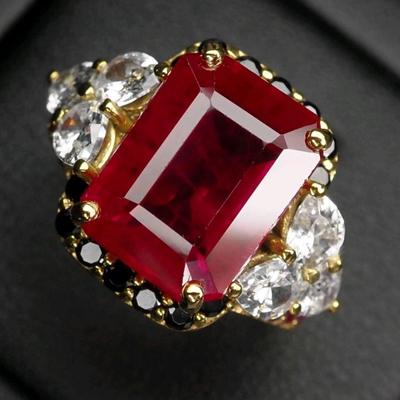 Possible Lab Grown Ruby Ring
