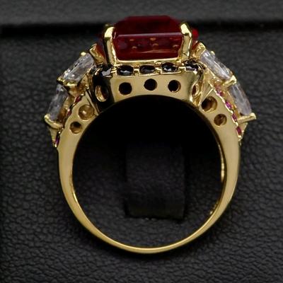 Possible Lab Grown Ruby Ring