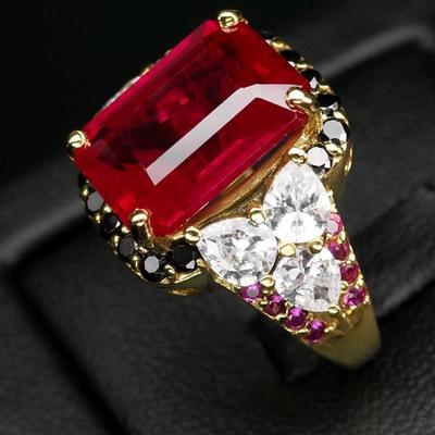 Possible Lab Grown Ruby Ring