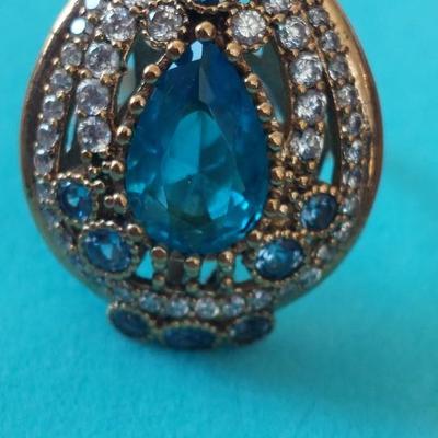 Bohemian style vintage ring size 7