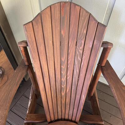Adirondack Rocking Chair