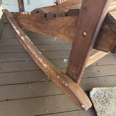 Adirondack Rocking Chair