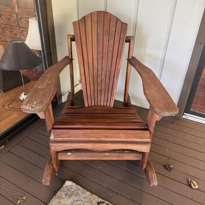 Adirondack Rocking Chair