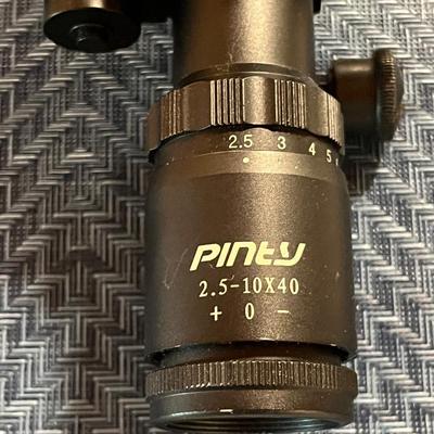Sale Photo Thumbnail #295: Pinty 2.5-10X40 Red Green Illuminated Mil-dot Tactical Rifle Scope