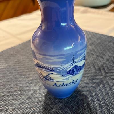 Set of Three Bud Vases, Two From Alaska