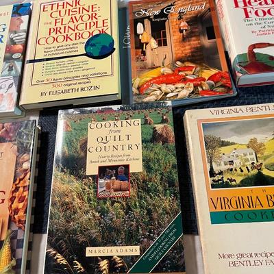 Sale Photo Thumbnail #315: Large Box of Vintage Cookbooks