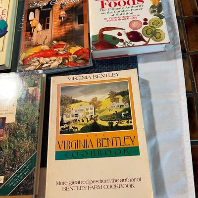 Sale Photo Thumbnail #316: Large Box of Vintage Cookbooks