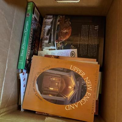 Sale Photo Thumbnail #313: Large Box of Vintage Cookbooks