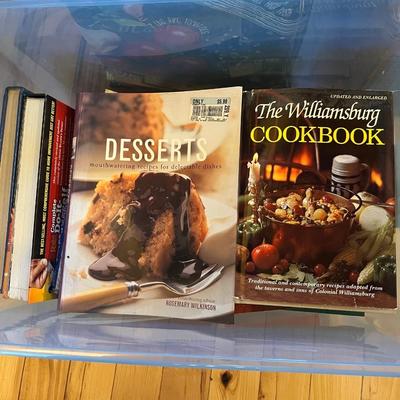 Sale Photo Thumbnail #317: Tub of Cookbooks