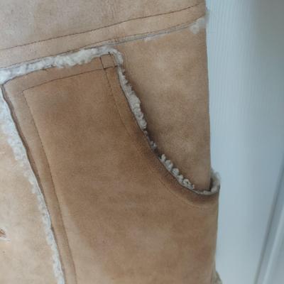 Shearling Leather Coat (BB1-BBL)