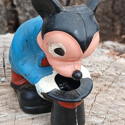 Vintage 1960's Mickey Mouse & Donald Duck Bobble head figures - Nodders Great condition!
