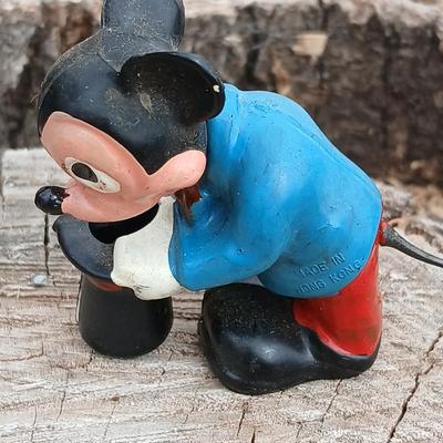 Vintage 1960's Mickey Mouse & Donald Duck Bobble head figures - Nodders Great condition!