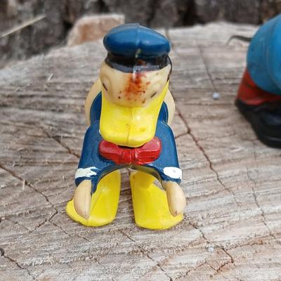 Vintage 1960's Mickey Mouse & Donald Duck Bobble head figures - Nodders Great condition!
