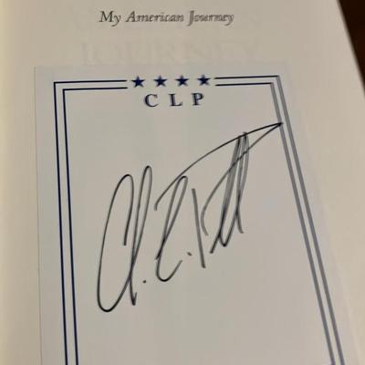 Rare Signed First Edition: Colin Powell's My American Journey Autobiography (1995)