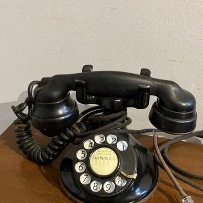 Vintage Western Electric Model 202 Rotary Dial Desk Telephone - Rewired for Modern Use