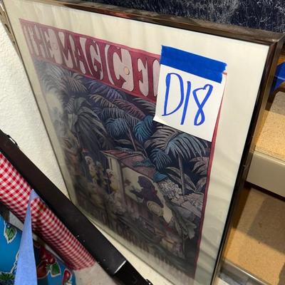 Sale Photo Thumbnail #167: D18-Art
“The Magic…” piece is very rippled under the glass.