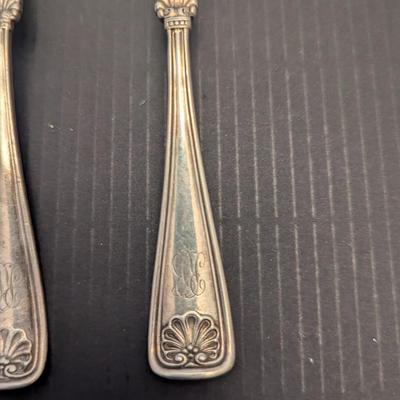 Sale Photo Thumbnail #3306: Antique Patent 1905 Gorham Fork & Spoon 60g