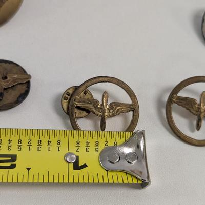 Sale Photo Thumbnail #2797: Vintage Mixed Lot Of Military Pins