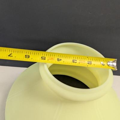 Sale Photo Thumbnail #421: Vintage Yellow Aladdin Lamp Shade
