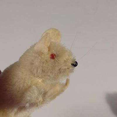 Sale Photo Thumbnail #920: Vintage Steiff Stuffed Animals- Bear and Mouse.  Items do not have tags.