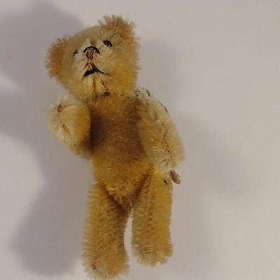 Sale Photo Thumbnail #923: Vintage Steiff Stuffed Animals- Bear and Mouse.  Items do not have tags.