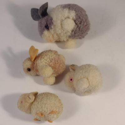 Sale Photo Thumbnail #925: Collection of Small, Steiff Bunnies.  Items do not have tags.