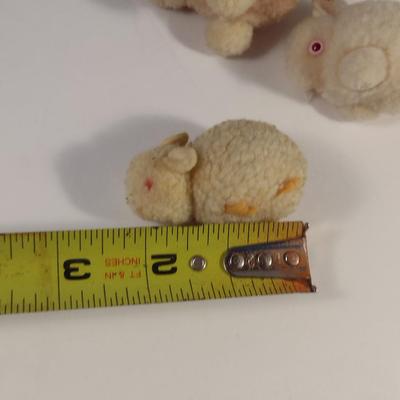 Sale Photo Thumbnail #928: Collection of Small, Steiff Bunnies.  Items do not have tags.