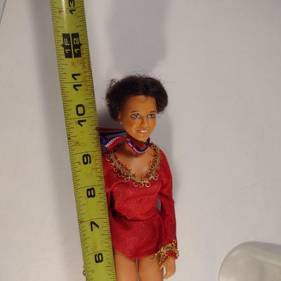 Sale Photo Thumbnail #952: Dorothy Hamill Ice Skater Doll- Approx 11" Tall