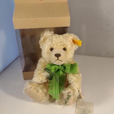 Sale Photo Thumbnail #959: Steiff Good Luck Bear- Approx 8" Tall