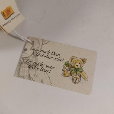 Sale Photo Thumbnail #962: Steiff Good Luck Bear- Approx 8" Tall