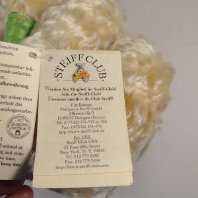 Sale Photo Thumbnail #963: Steiff Good Luck Bear- Approx 8" Tall