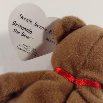 Sale Photo Thumbnail #977: Ty Beanie Baby Britannia the Bear
