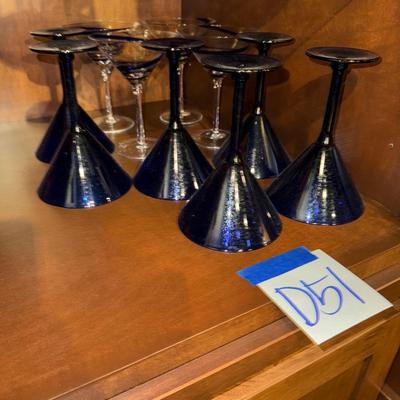 Sale Photo Thumbnail #274: D51-Martini glasses