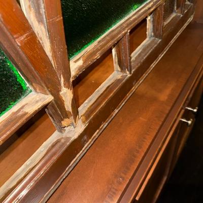 Sale Photo Thumbnail #280: D52-stained glass window

See photos for damage and missing panes