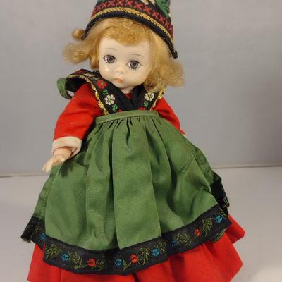 Sale Photo Thumbnail #979: Madam Alexander Doll- 'Swedish'- Approx 7 1/2" Tall