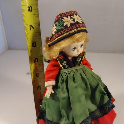 Sale Photo Thumbnail #983: Madam Alexander Doll- 'Swedish'- Approx 7 1/2" Tall