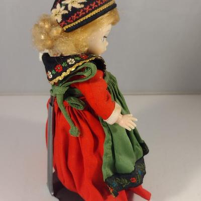 Sale Photo Thumbnail #980: Madam Alexander Doll- 'Swedish'- Approx 7 1/2" Tall