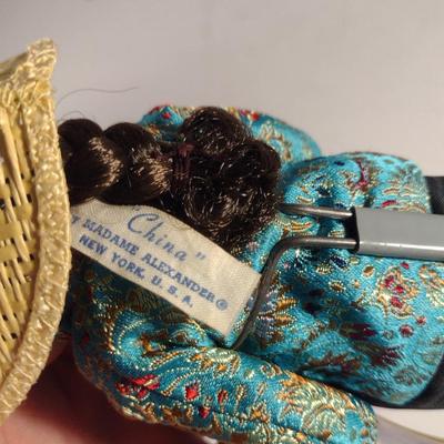 Sale Photo Thumbnail #989: Madam Alexander Doll- 'China'- Approx 7 1/2" Tall