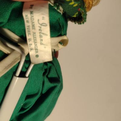 Sale Photo Thumbnail #999: Madam Alexander Doll- 'Ireland'- Approx 7 1/2" Tall
