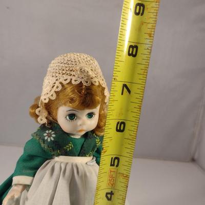 Sale Photo Thumbnail #1000: Madam Alexander Doll- 'Ireland'- Approx 7 1/2" Tall