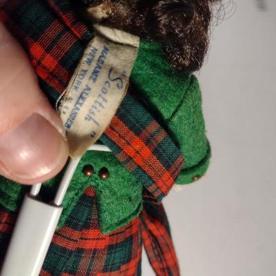 Sale Photo Thumbnail #1004: Madam Alexander Doll- 'Scottish'- Approx 7 1/2" Tall