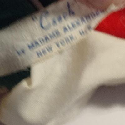 Sale Photo Thumbnail #1013: Madam Alexander Doll- 'Czech'- Approx 7 1/2" Tall