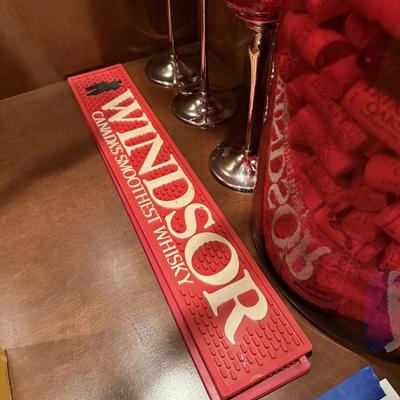 Sale Photo Thumbnail #303: D58-Glassware, corks and bar mats