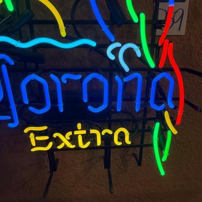 Sale Photo Thumbnail #309: D59-Corona Neon Sign