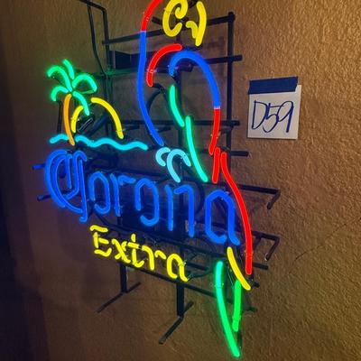 Sale Photo Thumbnail #305: D59-Corona Neon Sign